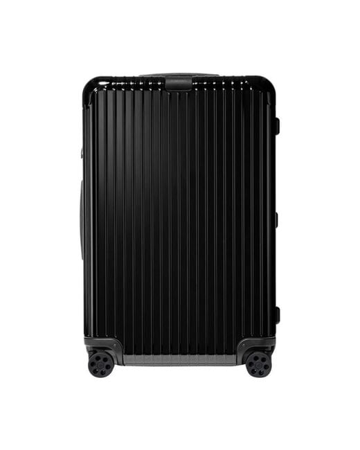 Rimowa Black Essential Check-In L Suitcase for men