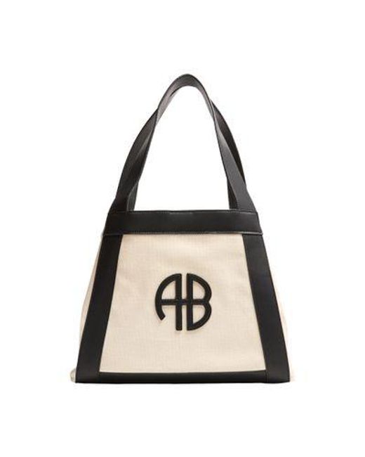 Anine Bing Natural Cara Tote Bag