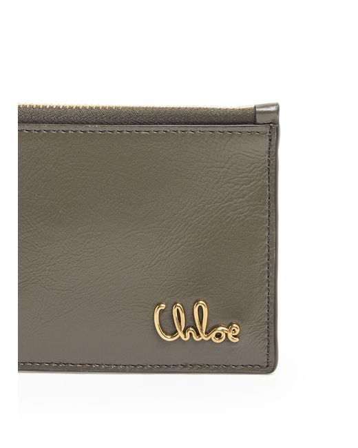Chloé Gray Brieftasche Chloé Iconic