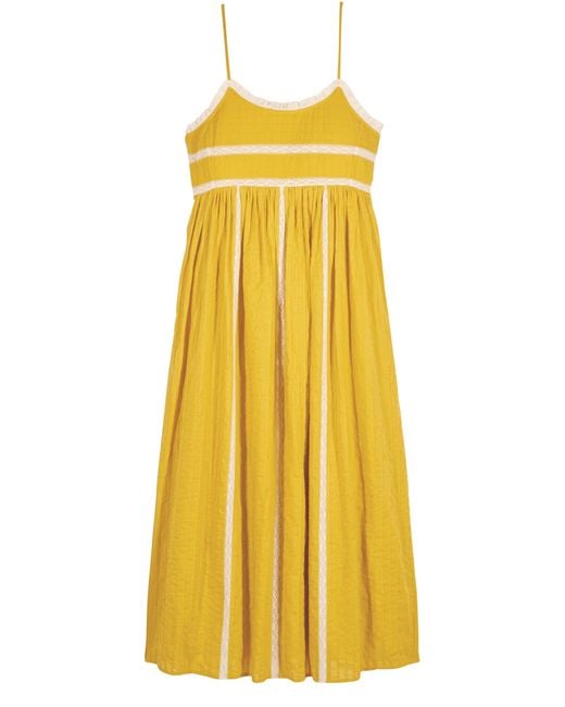 Ba&sh Yellow Pensee Dress