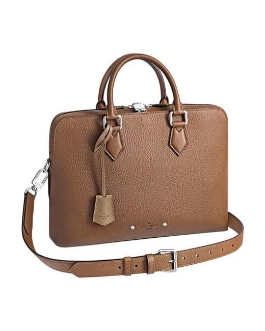 Louis Vuitton Brown Dandy Briefcase Pm for men