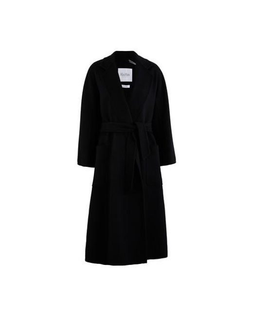 Max Mara Women's Black Labbro Cashmere Coat - Save 67% - Lyst