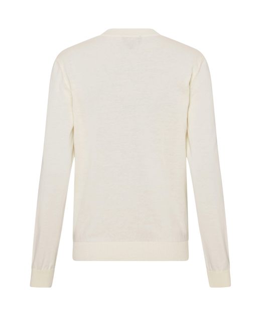 A.P.C. White Victoria Sweater