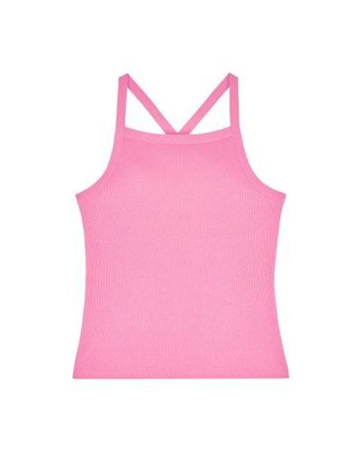 Ba&sh Pink Carment T-Shirt