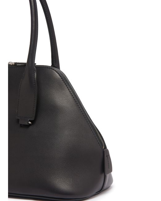 The Row Black Mittelgroße Schultertasche Devon