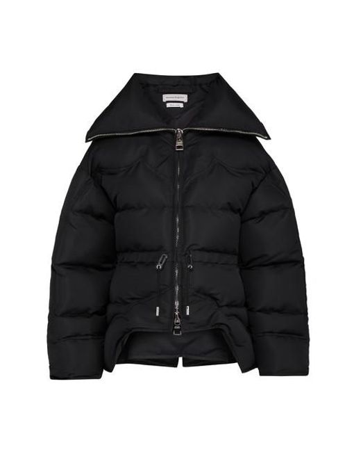 Alexander McQueen Black Puffer Jacket