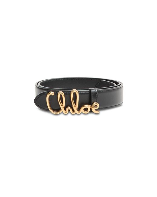 Chloé Black Gürtel Chloé Iconic