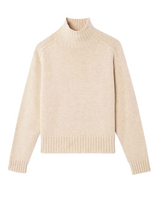 Bompard Natural Cashmere High-Necked Sweater