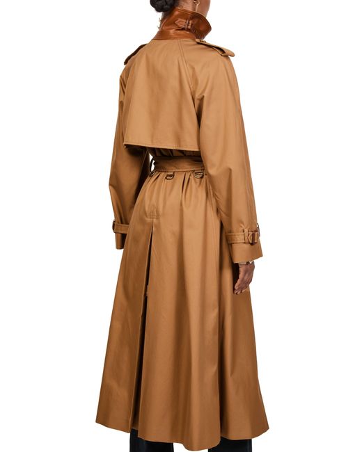 Chloé Brown Cotton Gabardine Trench