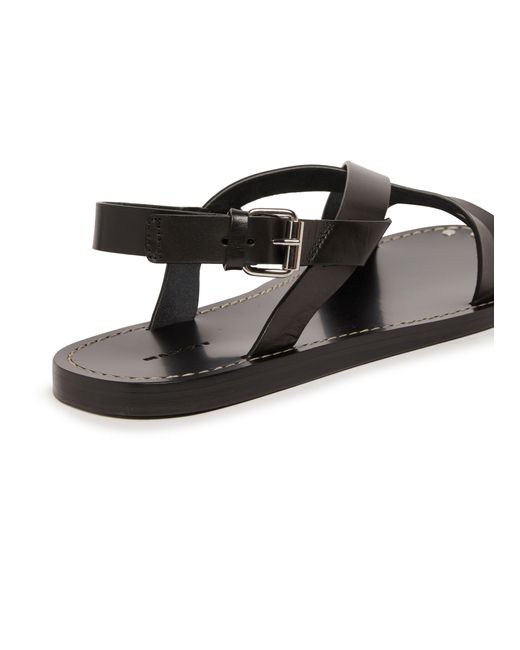 Isabel Marant Black Jiwon Sandals for men