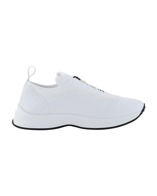 Dior White B25 Low-top Sneakers for men