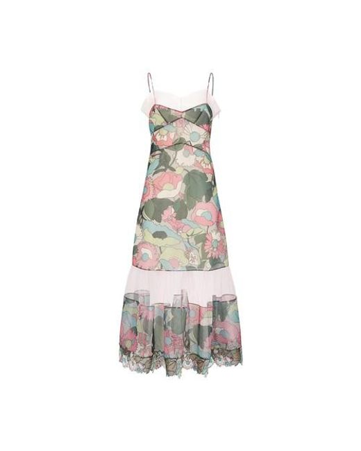 fendi multicolor dress