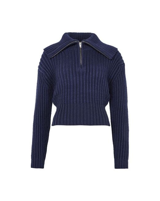 Pull À Encolure Ras Du Cou Acne en coloris Blue