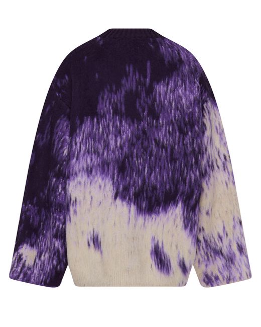 The Attico Purple Sweater