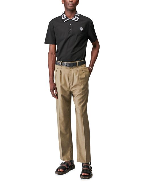 girls black polo