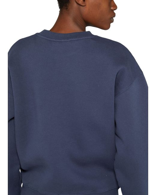Maison Kitsuné Blue Bold Fox Head Patch Comfort Sweatshirt