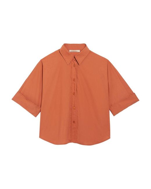 Vanessa Bruno Orange Bobby Shirt