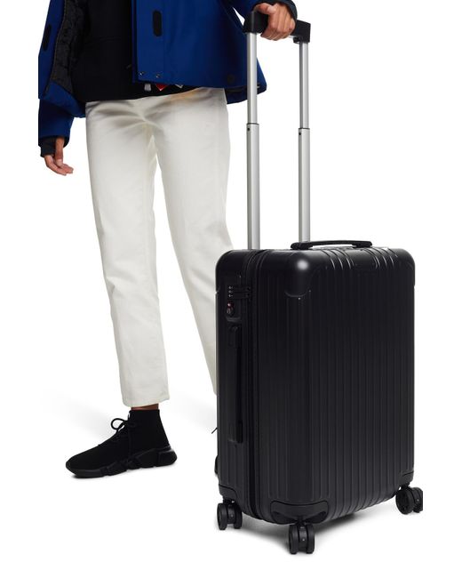 rimowa essential cabin matte black