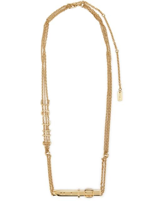 Chloé Metallic Plated Belt