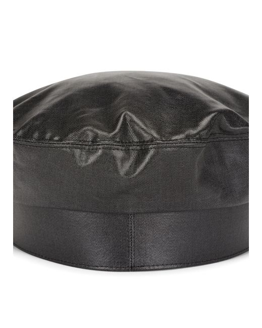Chapeau de boulanger avec chaînette à logo DG Dolce & Gabbana en coloris Black