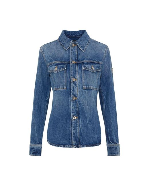 Rabanne Blue Denim Jacket