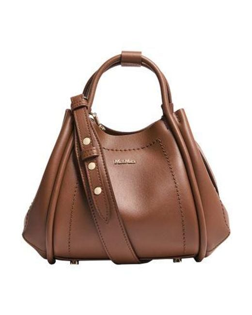 Sac À Main Marine Max Mara en coloris Brown