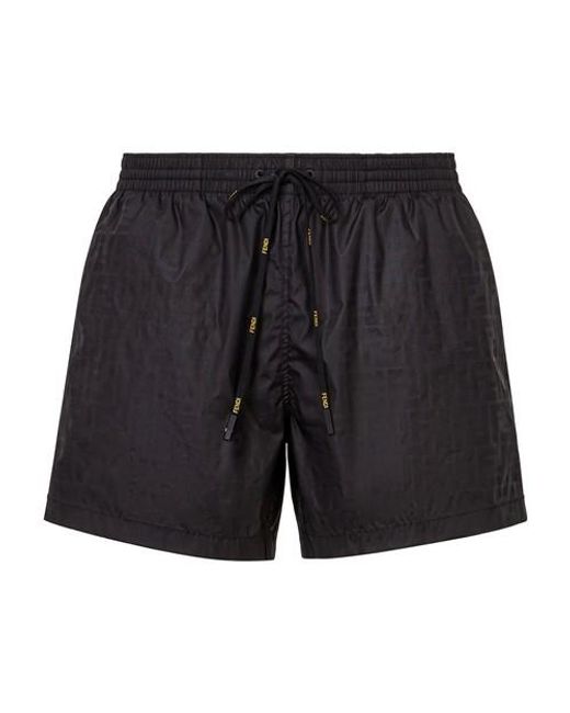 Fendi Black Shorts for men