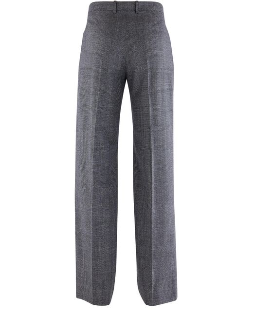 Balenciaga Prince Of Wales Check Trousers in Black_grey (Gray) for Men -  Lyst