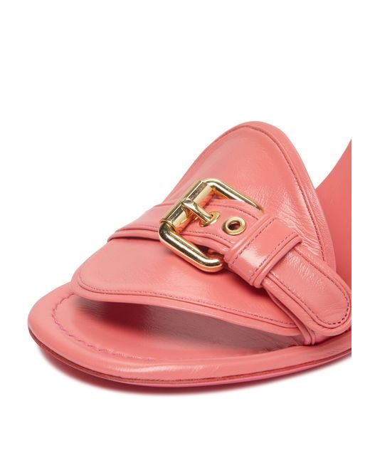 By Far Red Montana Sandals
