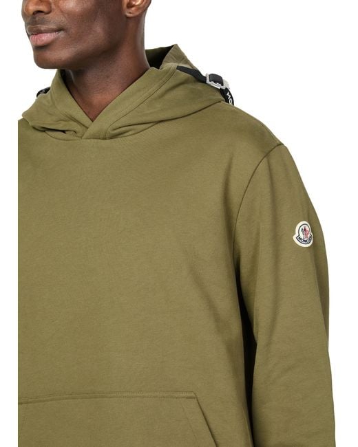 Pull À Capuche Moncler pour homme en coloris Green