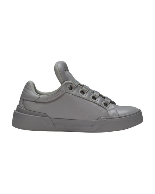 Dolce & Gabbana Gray Mega Skate Sneaker for men