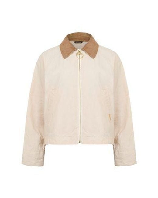 Barbour Natural Jacke Showerproof Catlin