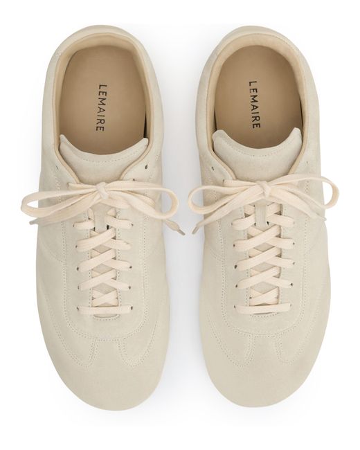 Lemaire White Soft Runner Sneakers
