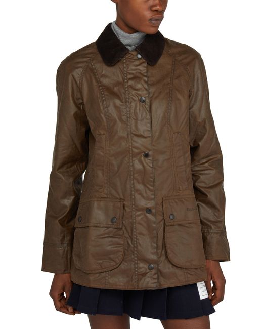 Barbour Brown Jacke Beadnell