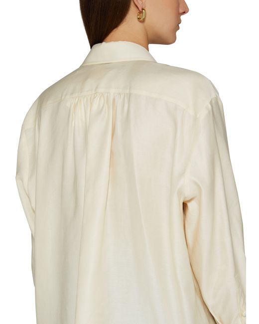 Chemise à manches longues Marea Max Mara en coloris White