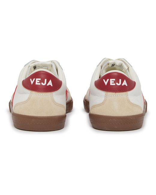 Veja Pink Volley O.T. Leather Sneakers for men