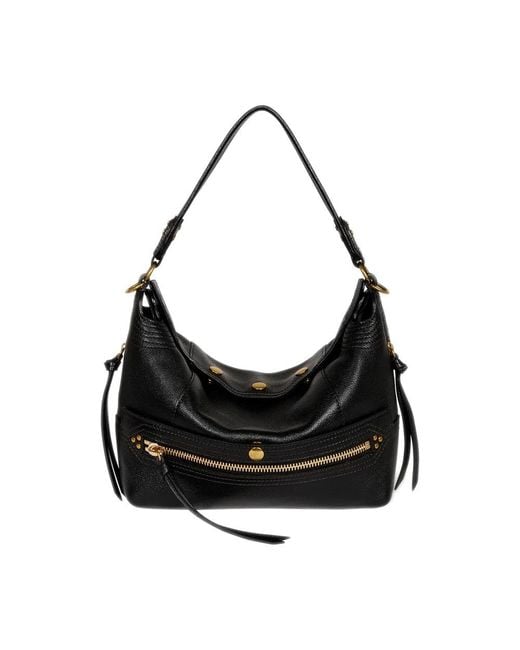 Jérôme Dreyfuss Black Hobo Bag Lucky
