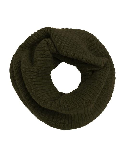 Bompard Green Andréa Ribbed Cashmere Neck Warmer