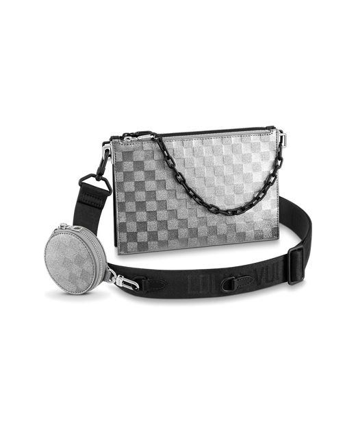 Lv men's trio pochette sale
