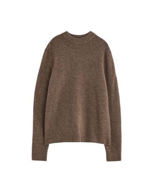 Filippa K Johannes Yak Sweater in Brown for Men | Lyst