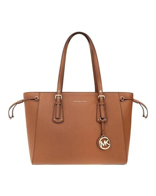 Michael michael kors shop voyager leather tote