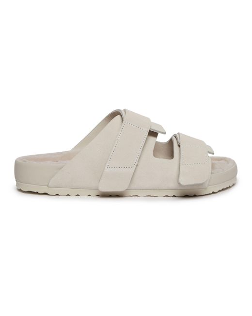 Birkenstock 1774 White X Tekla -Uji Exq Vl Cazador Shearling Sandals for men