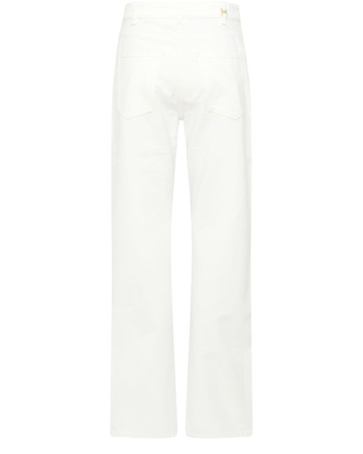 Chloé White Wide Jeans