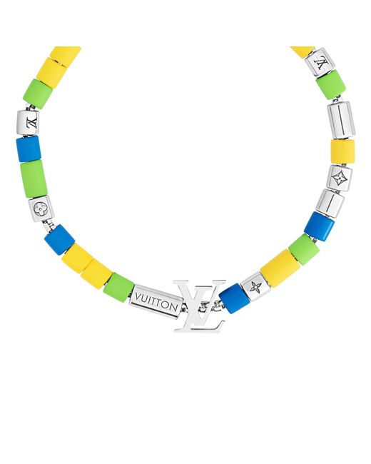 Bracelet LV Sunrise Louis Vuitton pour homme en coloris Yellow
