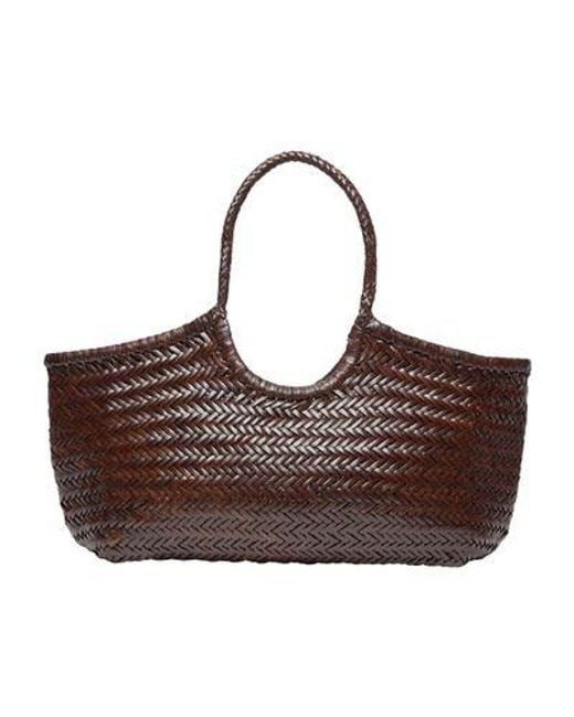 Dragon Diffusion Brown Nantucket Big Tote Bag