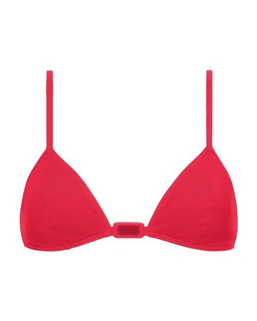 Eres Shine Bikini Top in Red | Lyst