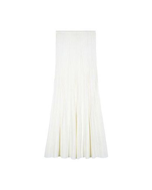 Ba&sh White Palua Skirt