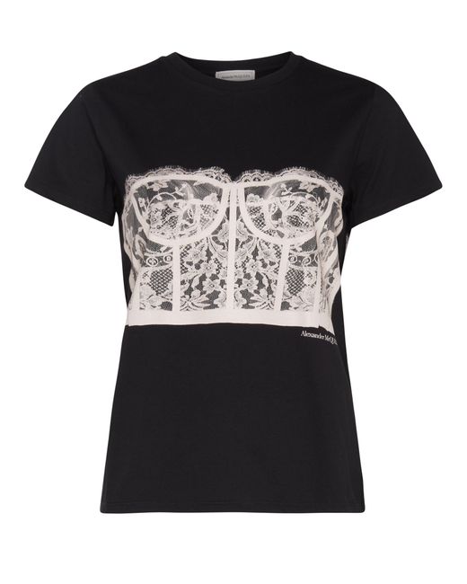 Alexander McQueen Black T-shirt