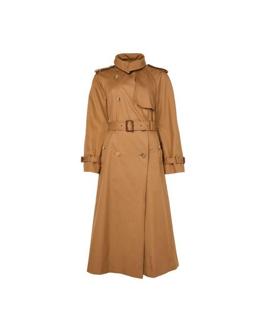 Chloé Brown Cotton Gabardine Trench