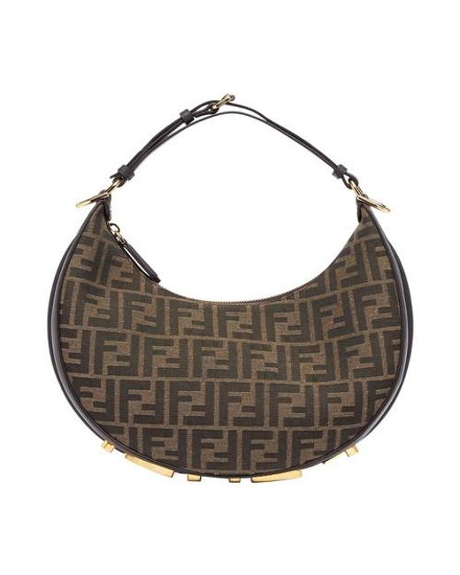 Fendi Brown Graphy Small